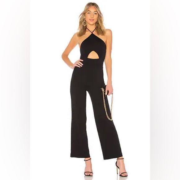 REVOLVE Pants - REVOLVE‎ x NBD Pia Jumpsuit in Black SIZE XS nwt